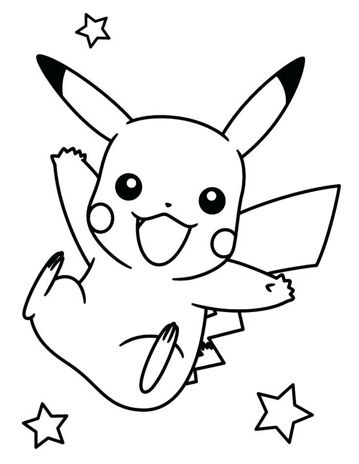 736x950 Pikachu Color Pages Printable Coloring Pages For Kids Free Disney