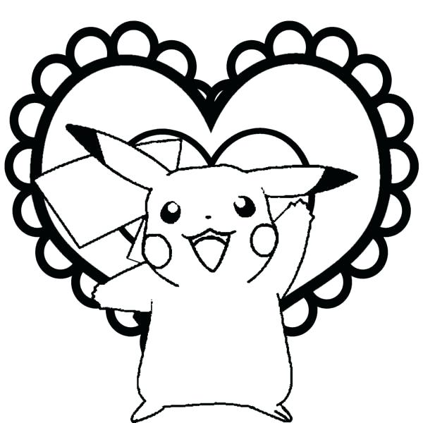 600x600 Pokemon Coloring Pages Pikachu Coloring Pages Of Coloring Pictures