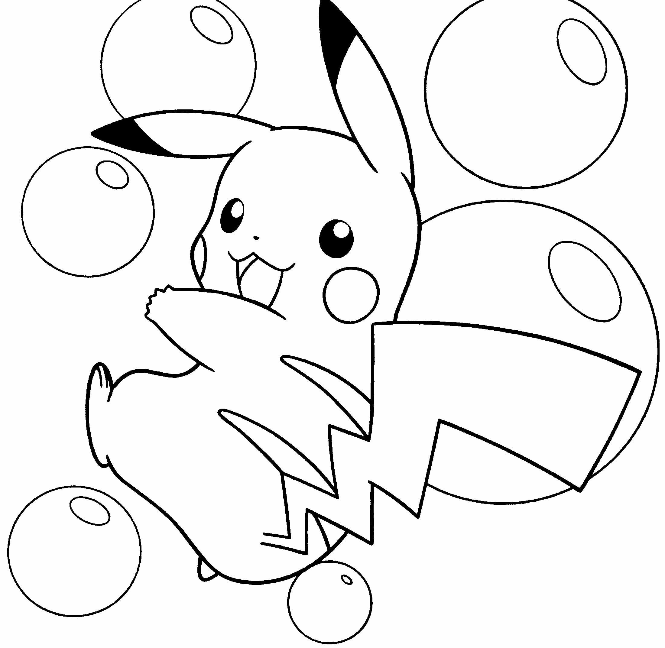 2200x2144 Pikachu Coloring Pages Free Large Images Coloring Book Pikachu