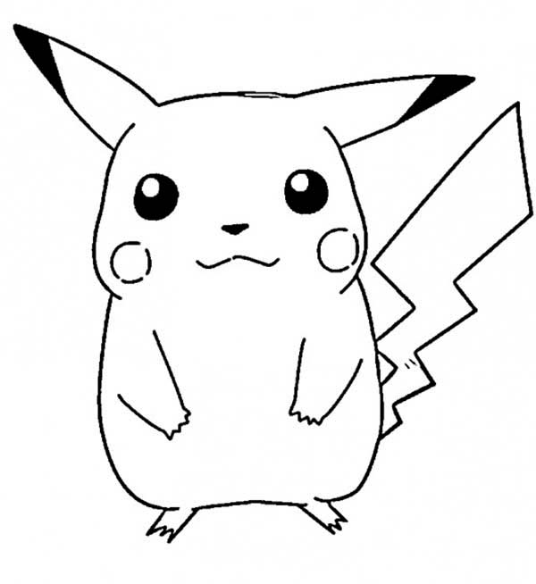 Pikachu Coloring Pages To Print