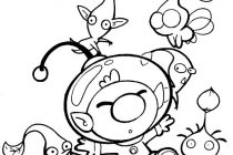 210x140 Printable Doodle Art Coloring Pages