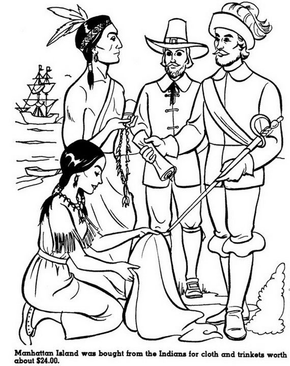 570x718 Columbus Day Coloring Pages For Kids