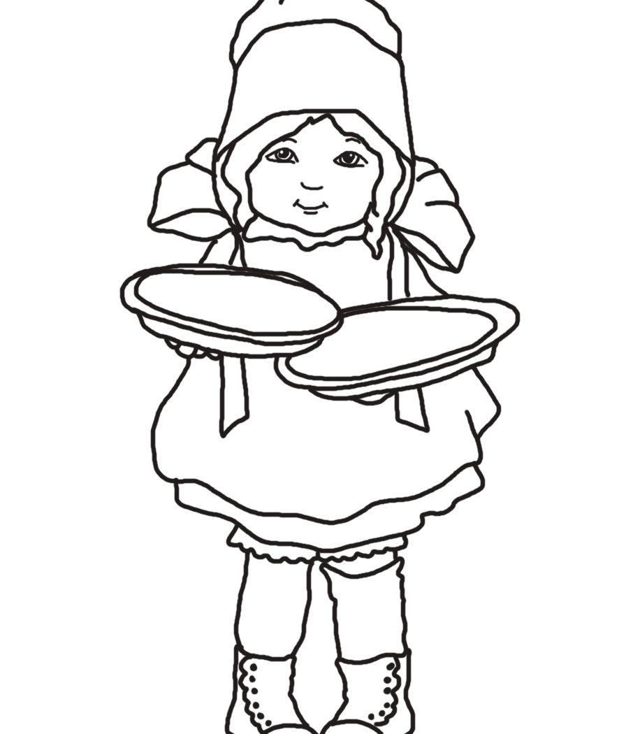 886x1050 Coloring Pages Pilgrim For Kids Free Pilgrims Progress Girl