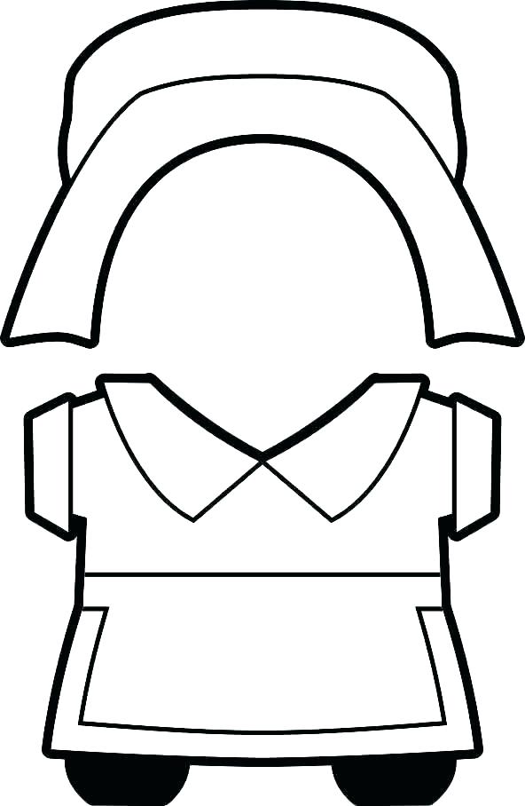 592x908 Pilgrim Hat Coloring Page Pilgrim Hat Coloring Page Pilgrim Bonnet