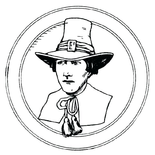 600x600 Printable Pilgrim Hat Template Fresh Hat Coloring Page For Hat
