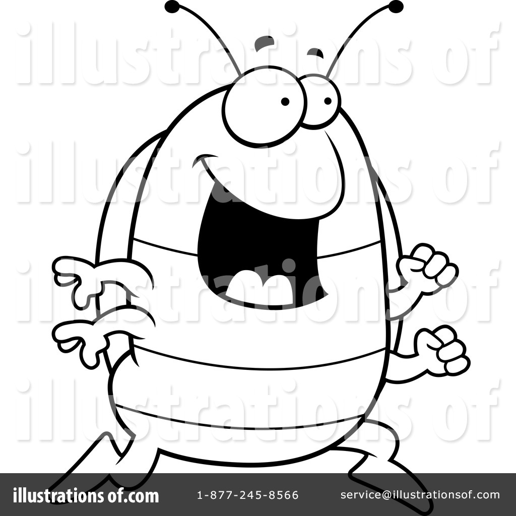1024x1024 Pill Bug Coloring Page