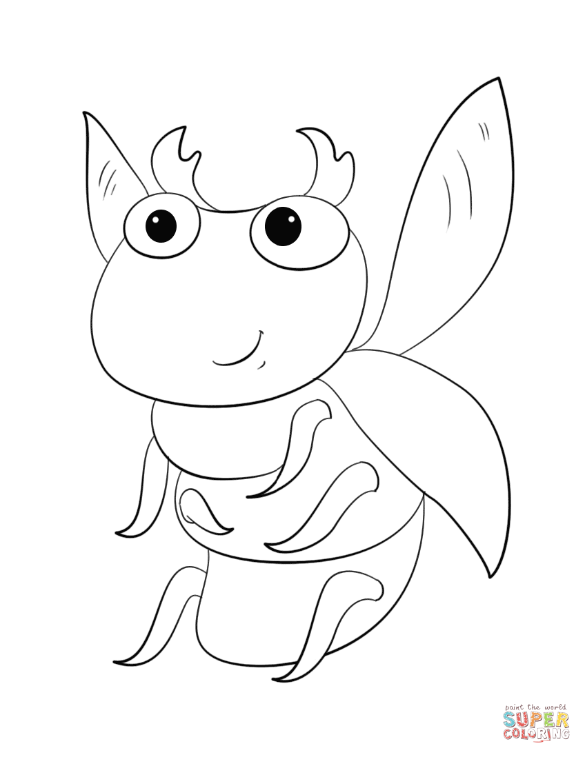 848x1098 Pill Bug Coloring Page