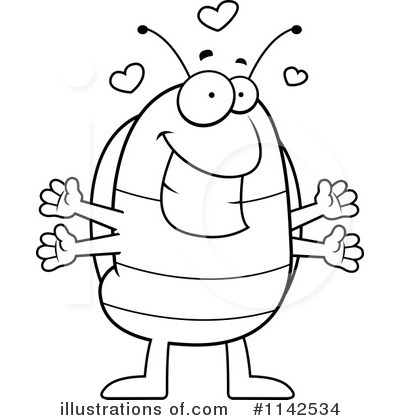 400x420 Pill Bug Coloring Page