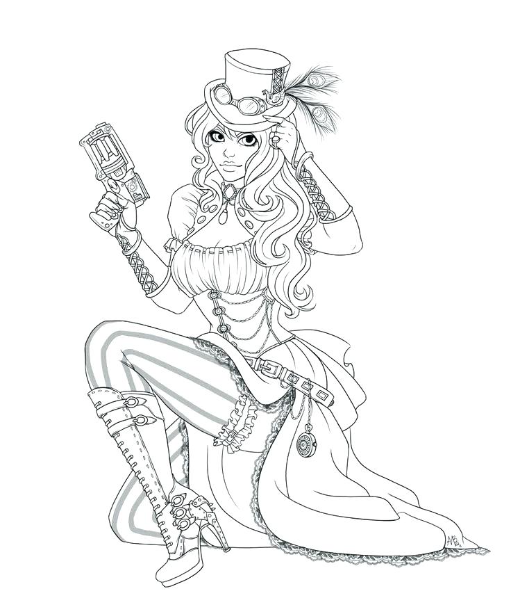 736x883 Pin Up Girls Drawing At Free For Personal Use Pin Pin Up Girl