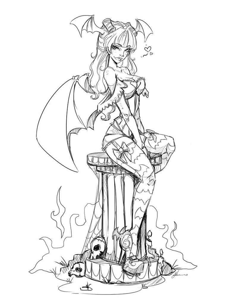 777x1029 Pin Up Coloring Pages