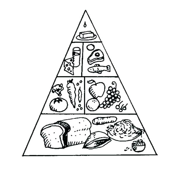 600x588 Great Pyramids Coloring Page Pyramid Coloring Pages Pyramid