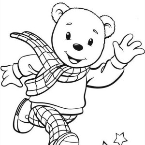 300x300 Rupert Bear Beautiful Friend Ping Pong Coloring Pages Best Place