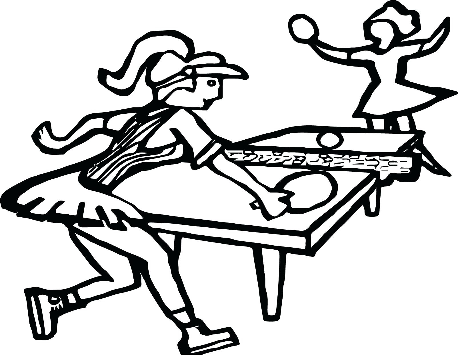 1603x1243 Best Of Table Tennis Coloring Page Collection Printable Coloring