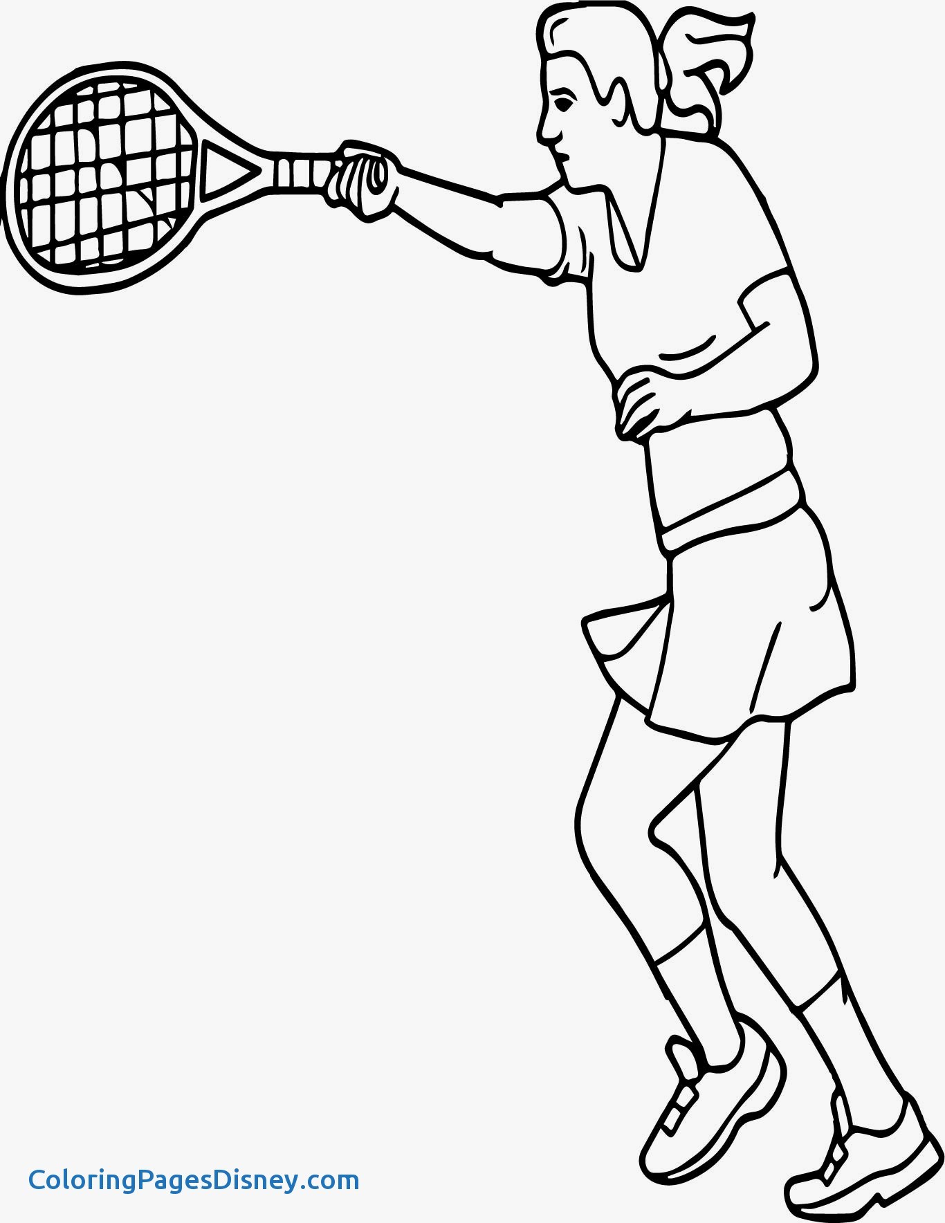 1366x1768 Elegant Table Tennis Coloring Pages
