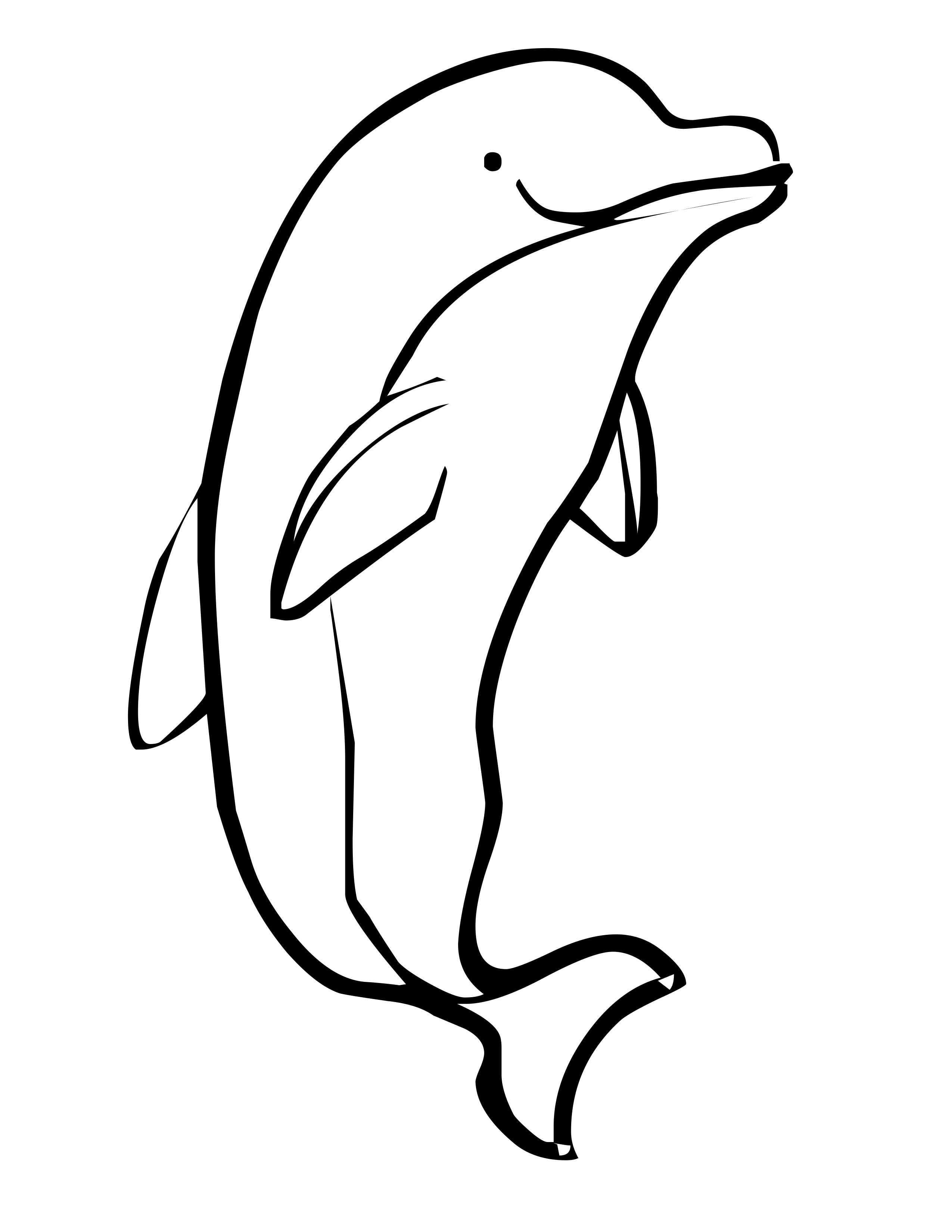 2550x3300 Helpful Dolphins Pictures To Color Dolphin Coloring Pages