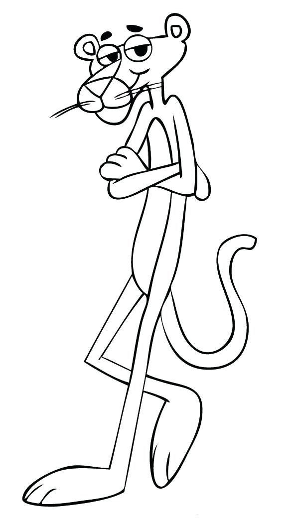 586x1042 Pink Coloring Pages Pink Panther Coloring Pages 2 Pink River