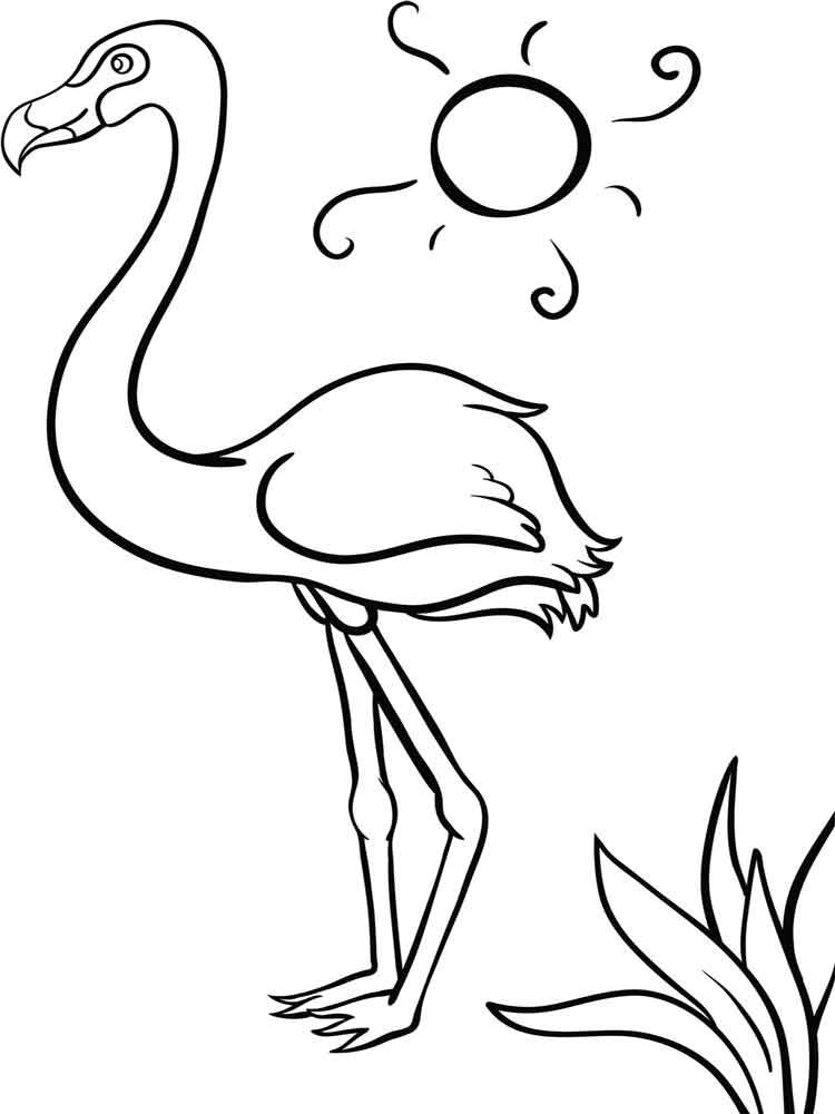 750x1000 Best Flamingo Coloring Pages Download And Print Flamingo Coloring