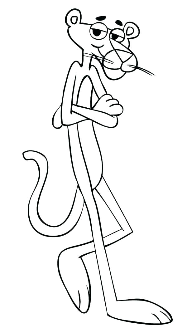 600x1067 Pink Panther Coloring Pages Pink Coloring Page Pink Lotus Coloring
