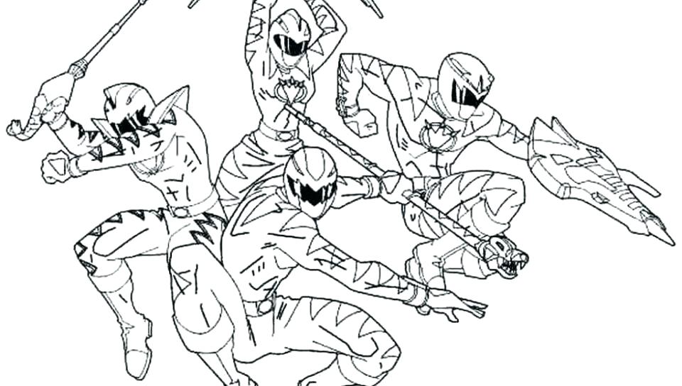 960x544 Power Rangers Jungle Fury Coloring Pages Extraordinary Pink Power