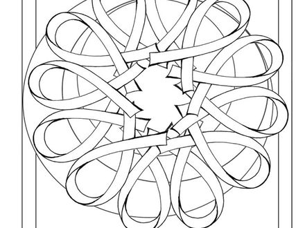 440x330 23 Pink Ribbon Coloring Pages, Breast Cancer Awareness Coloring