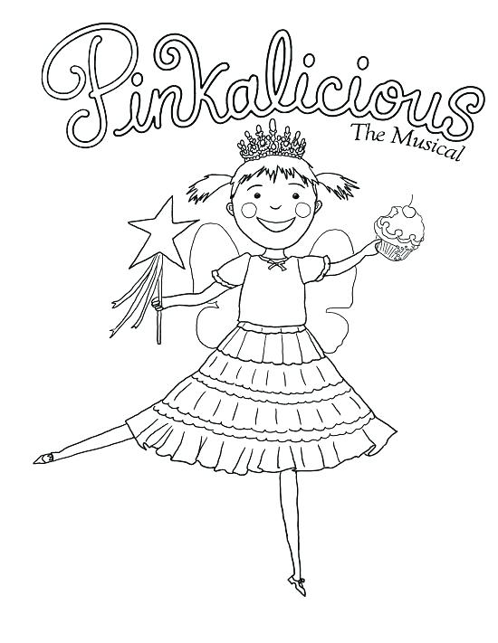 550x711 Pinkalicious Coloring Page Coloring Page Coloring Pages Images