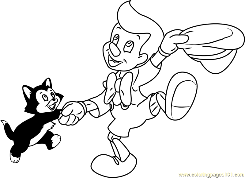 800x580 Pinocchio Coloring Pages