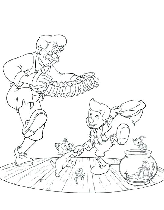 544x696 Pinocchio Coloring Page Coloring Page Coloring Pages Characters
