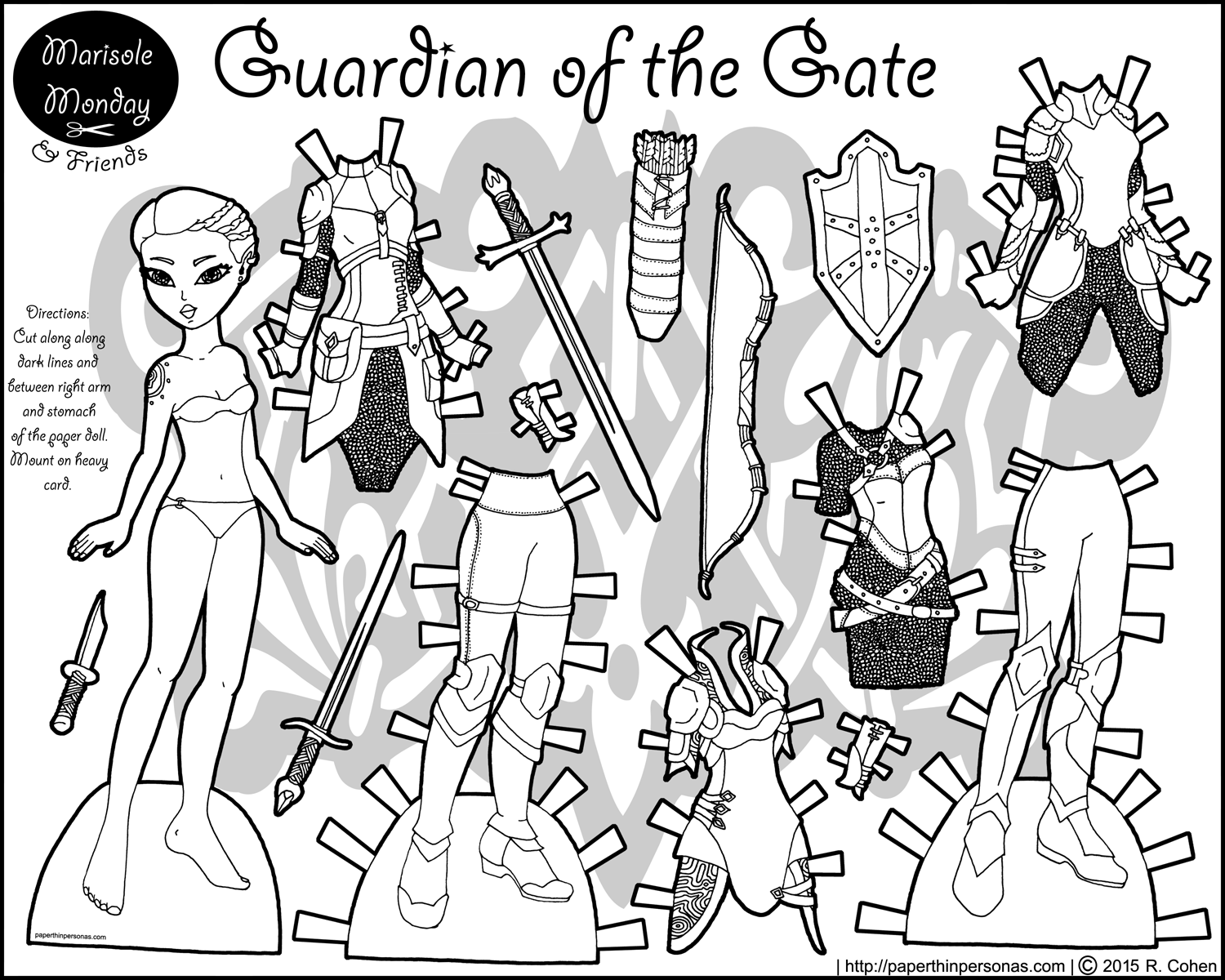 1500x1200 Ultimate Paper Dolls Print Outs Coloring Pages