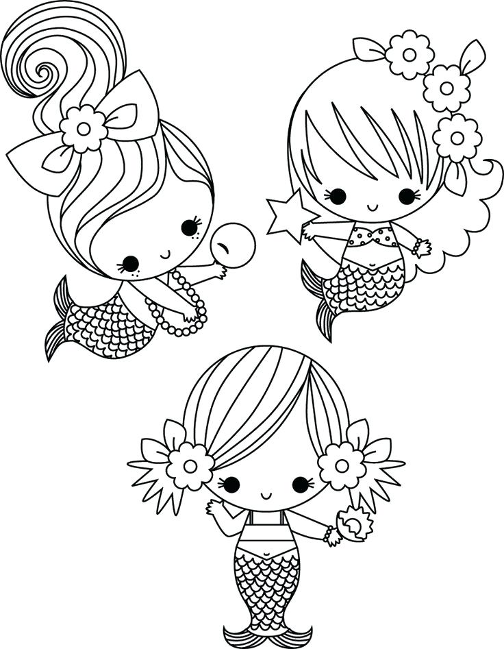 736x947 Coloring Pages On Mermaid Coloring Page Cute 3 Mandala