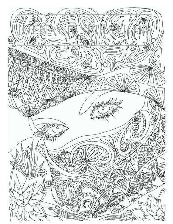 570x738 Adult Coloring Pages