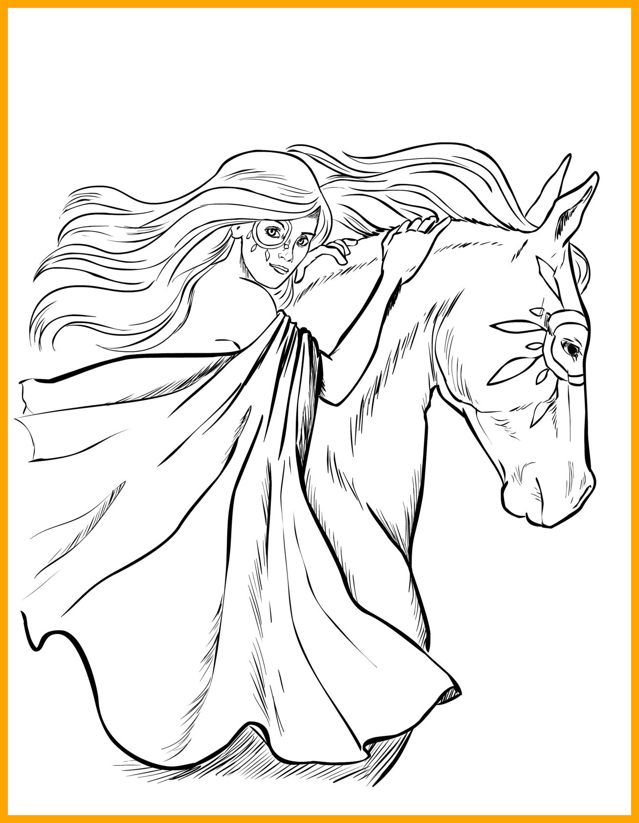 1307x1682 Awesome Horse Coloring Pages For Ebcs Aa Pict Of Stable Trend