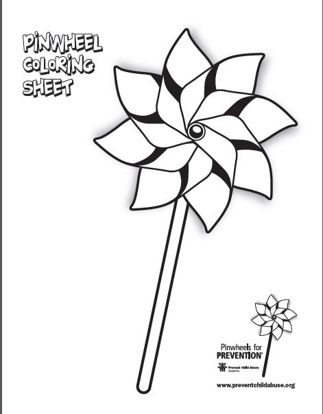 471x604 Pinwheel Coloring Sheet Oregon Head Start Association