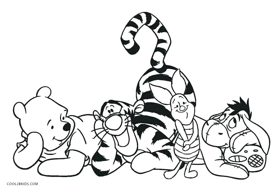 900x610 Pooh Coloring Pages Piglets Pinwheel Piglet Is Playing Marbles