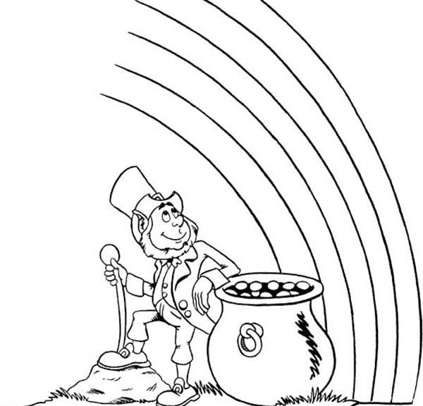 600x576 Leprechaun Coloring Pages 360coloringpages
