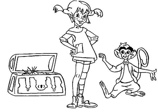 600x424 Pippi Longstocking Coloring Pages