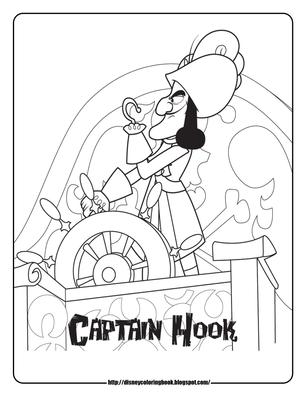 1020x1320 Disney Coloring Pages And Sheets For Kids Jake And The Neverland