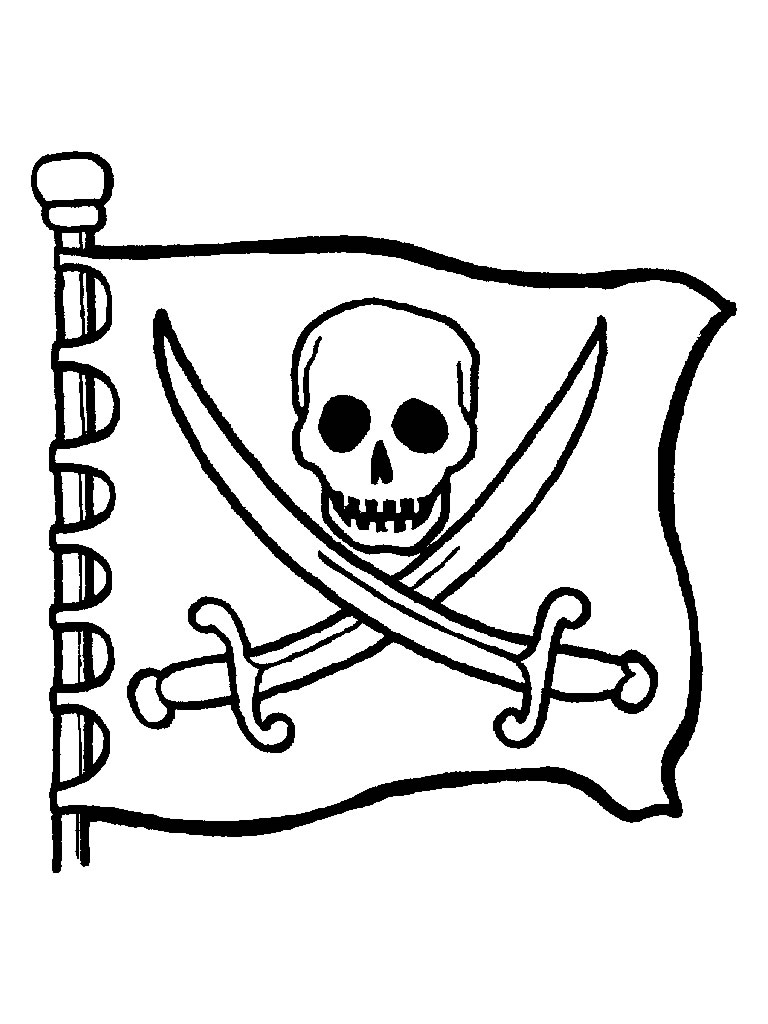 768x1024 Pirate Flag