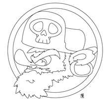 220x220 Pirate Flag Coloring Pages
