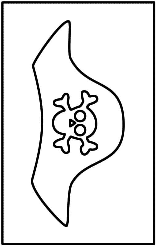 506x800 Pirate Hat Coloring Page Pirates Pirate Hats