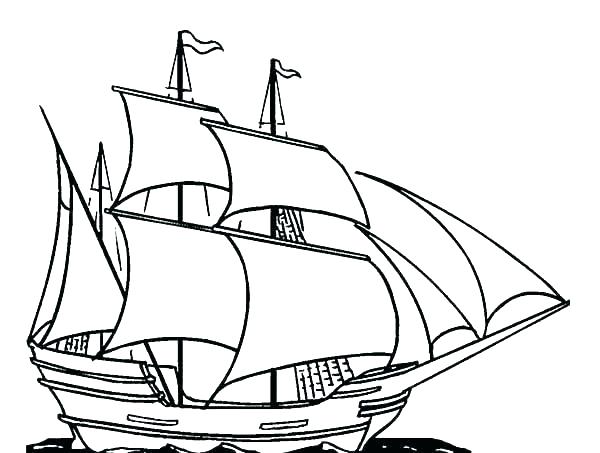 600x453 Pirate Ship Coloring Pages Ship Coloring Pages Pirate Ship