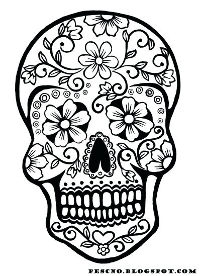 398x549 Coloring Pages Skulls Of The Dead Sugar Skulls Coloring Pages Free