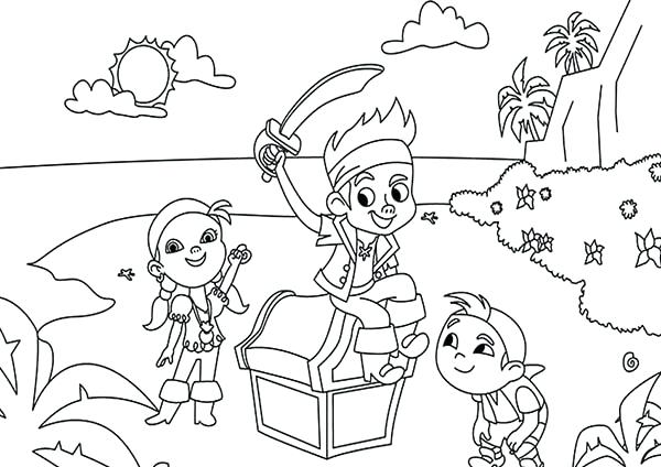 600x424 Jack The Colouring Pages Party Ideas The Pirates