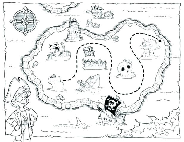 618x477 Treasure Coloring Pages Dragon Guarding Treasure Coloring Page