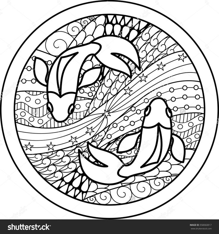 Pisces Coloring Pages