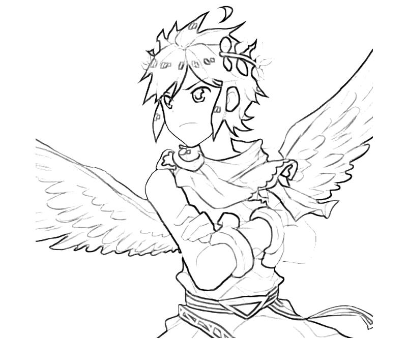 800x667 Kid Icarus Dark Pit Angel Mario
