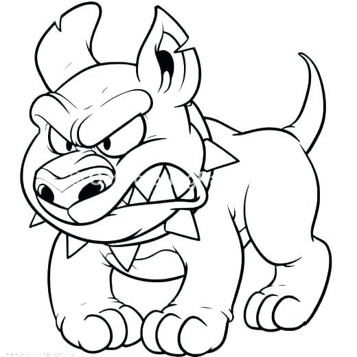 520x520 Pitbull Coloring Page Sugar Skull Coloring Page Pit Bull Pages