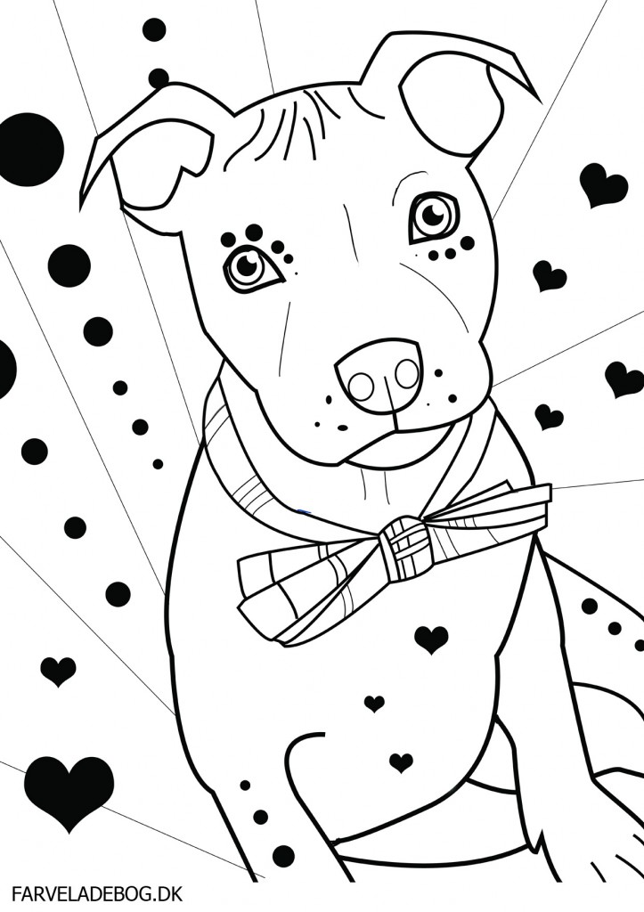 723x1024 25 Pit Bull Coloring Pages, Pit Bull Coloring Pages Az Coloring