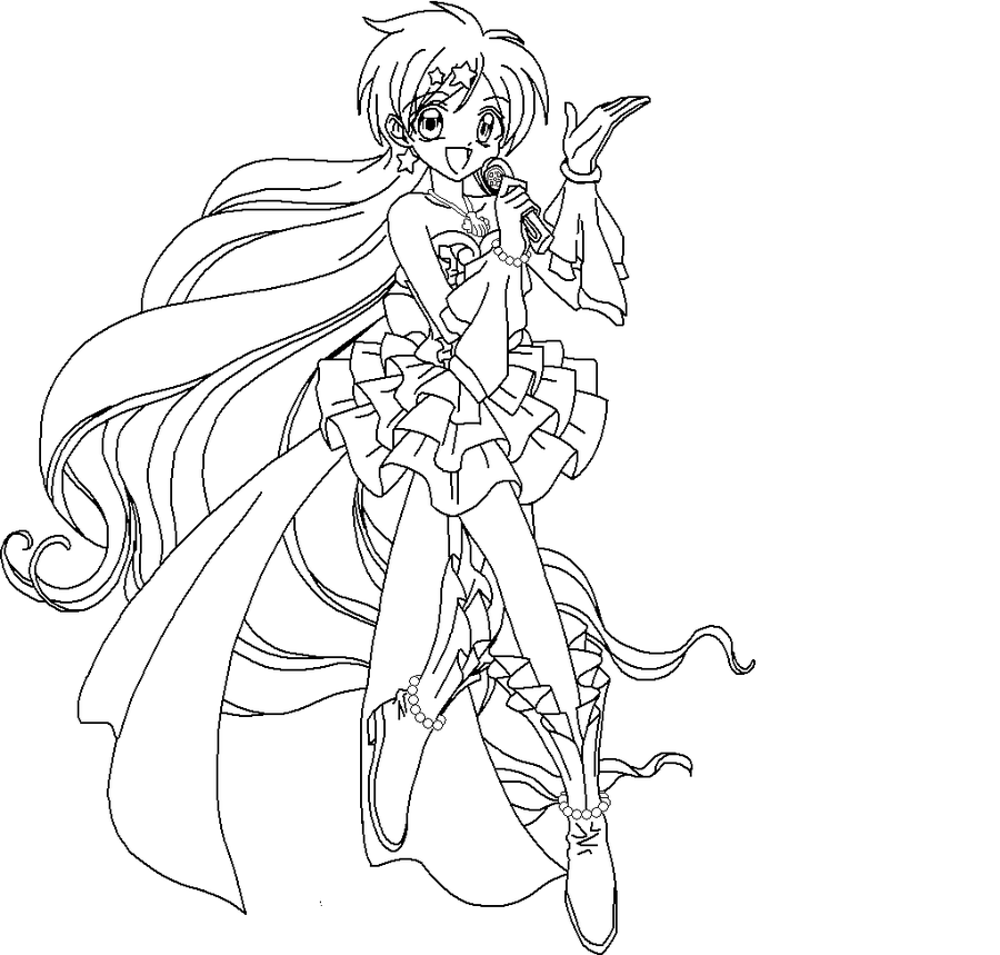 900x859 Manga Coloring Pages
