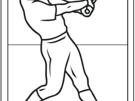 440x330 Coloring Pages Flowers For Adults Pitcher Page Throwing Baseball