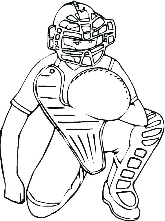 569x760 Baseball Player Coloring Pages Baseball Pitcher Kid Baseball